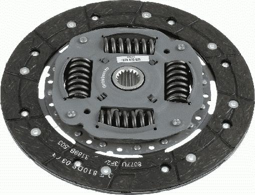 SACHS 1 878 600 655 - Диск зчеплення autozip.com.ua