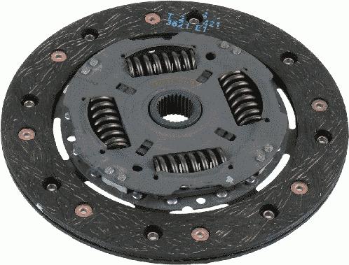 SACHS 1878 600 661 - Диск зчеплення autozip.com.ua