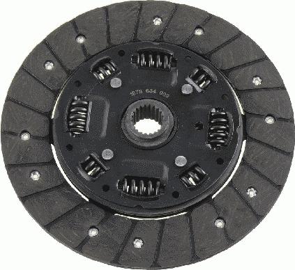 SACHS 1878 634 009 - Диск зчеплення autozip.com.ua