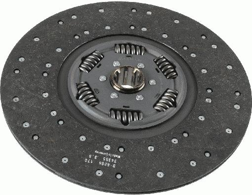 SACHS 1878 634 034 - Диск зчеплення autozip.com.ua