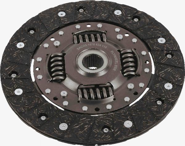 SACHS 1878 634 119 - Диск зчеплення autozip.com.ua