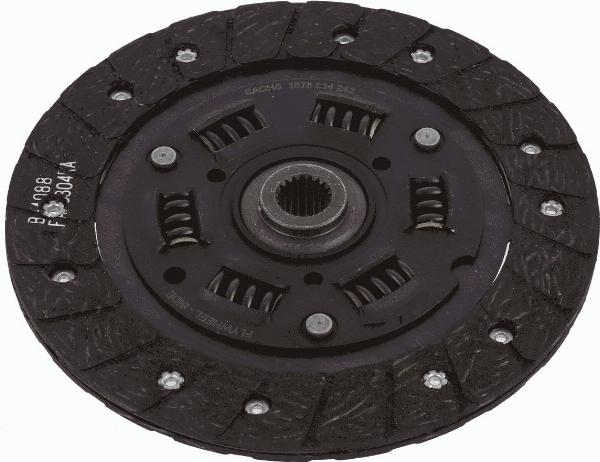 SACHS 1878 634 242 - Диск зчеплення autozip.com.ua