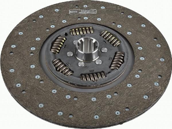 SACHS 1878 004 456 - Диск зчеплення autozip.com.ua