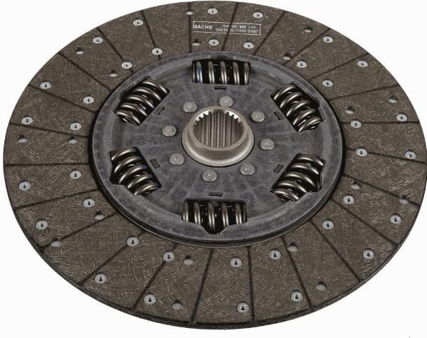 SACHS 1878 007 046 - Диск зчеплення autozip.com.ua
