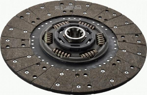 SACHS 1878 007 279 - Диск зчеплення autozip.com.ua