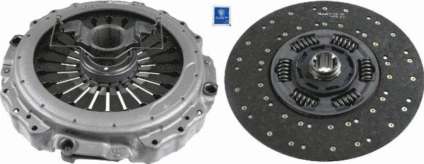 SACHS 3 400 127 101 - Комплект зчеплення autozip.com.ua