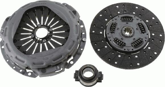 SACHS 3 400 700 448 - Комплект зчеплення autozip.com.ua