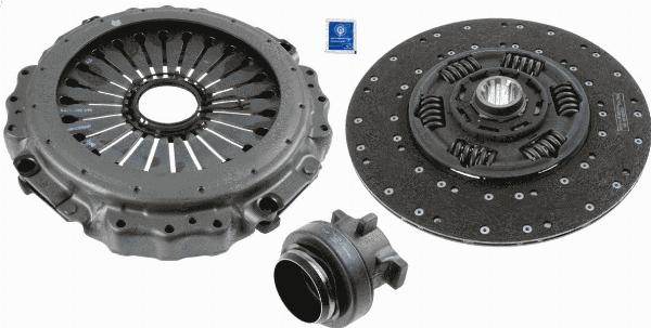 SACHS 3 400 700 459 - Комплект зчеплення autozip.com.ua