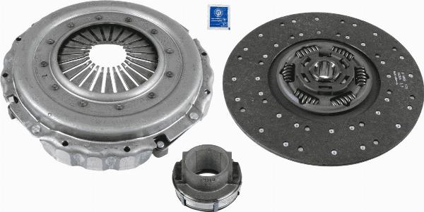 SACHS 3 400 700 466 - Комплект зчеплення autozip.com.ua