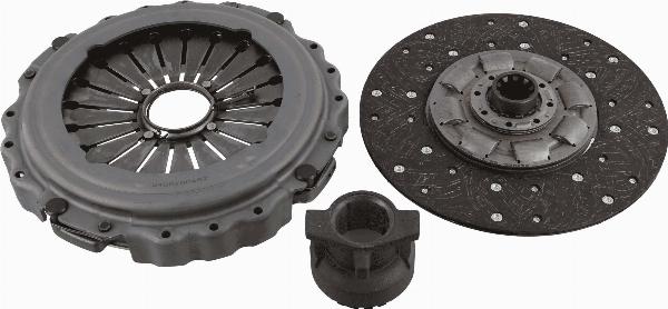 SACHS 3 400 700 462 - Комплект зчеплення autozip.com.ua