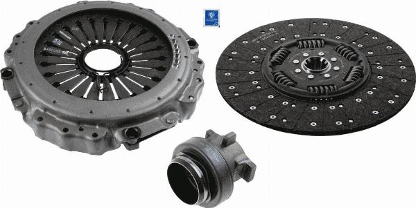 SACHS 3400 700 489 - Комплект зчеплення autozip.com.ua