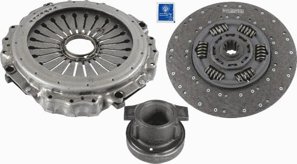 SACHS 3400 700 470 - Комплект зчеплення autozip.com.ua