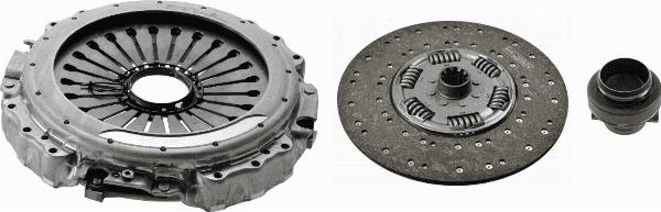 SACHS 3 400 700 504 - Комплект зчеплення autozip.com.ua