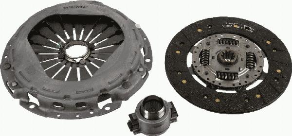 SACHS 3400 700 637 - Комплект зчеплення autozip.com.ua
