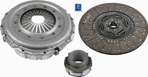 SACHS 3400 700 628 - Комплект зчеплення autozip.com.ua
