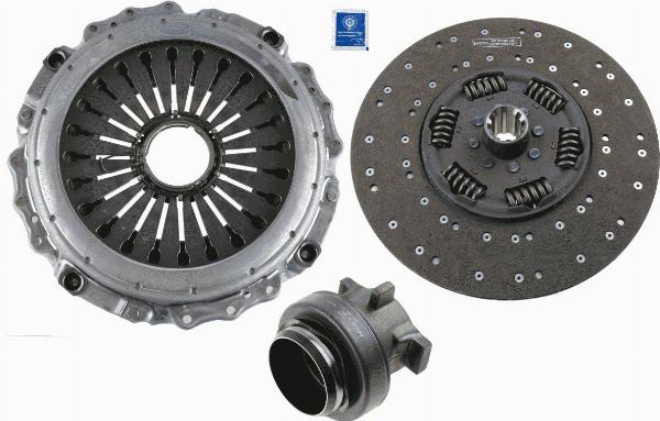 SACHS 3 400 700 368 - Комплект зчеплення autozip.com.ua