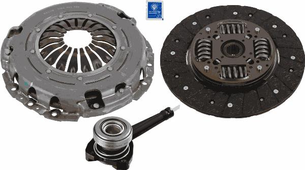 SACHS 3000 990 483 - Комплект зчеплення autozip.com.ua