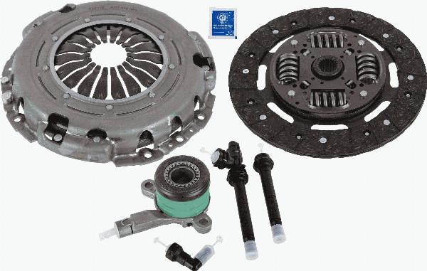 SACHS 3000 990 597 - Комплект зчеплення autozip.com.ua