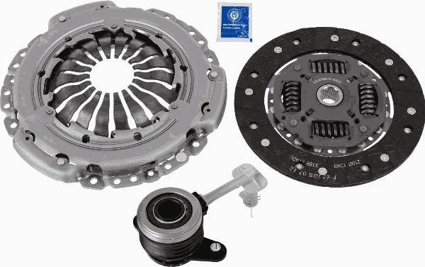 SACHS 3000 990 504 - Комплект зчеплення autozip.com.ua