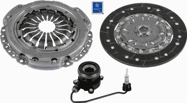 SACHS 3000 990 526 - Комплект зчеплення autozip.com.ua