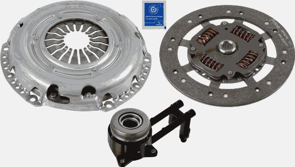 SACHS 3000 990 521 - Комплект зчеплення autozip.com.ua