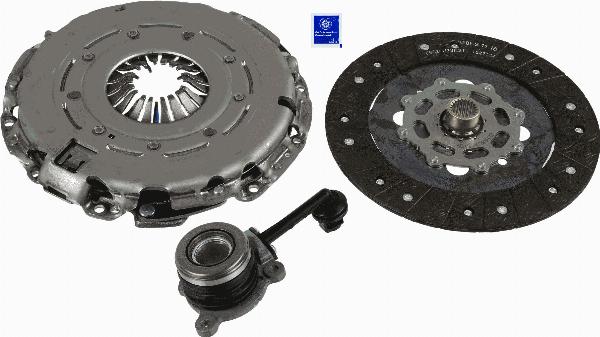 SACHS 3000 990 608 - Комплект зчеплення autozip.com.ua