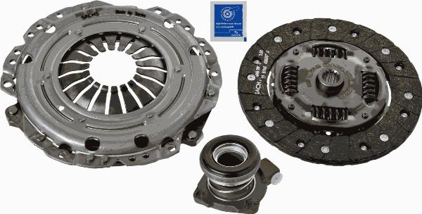 SACHS 3000 990 027 - Комплект зчеплення autozip.com.ua