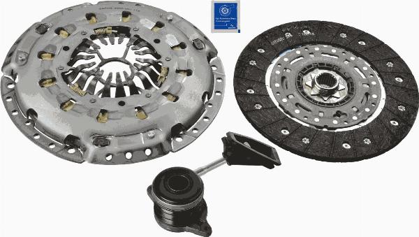 SACHS 3000 990 190 - Комплект зчеплення autozip.com.ua