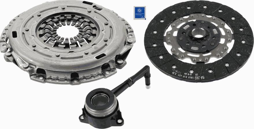 SACHS 3000 990 344 - Комплект зчеплення autozip.com.ua