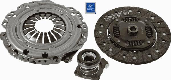 SACHS 3000 990 211 - Комплект зчеплення autozip.com.ua