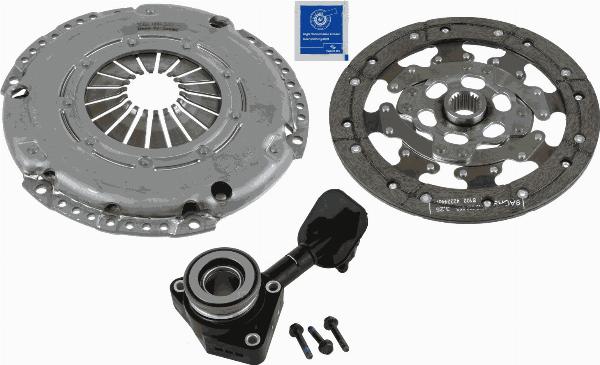 SACHS 3000 990 224 - Комплект зчеплення autozip.com.ua
