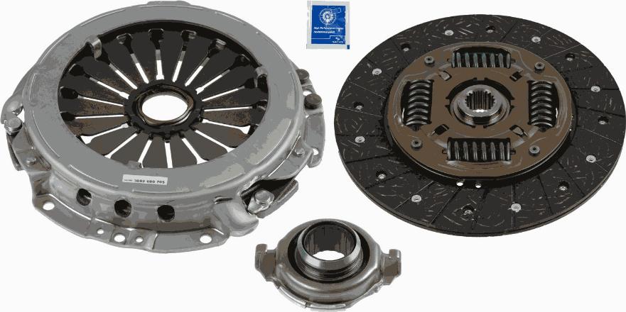 SACHS 3000 954 066 - Комплект зчеплення autozip.com.ua