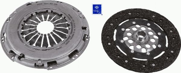 SACHS 3000 950 538 - Комплект зчеплення autozip.com.ua