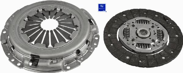 SACHS 3000 950 640 - Комплект зчеплення autozip.com.ua
