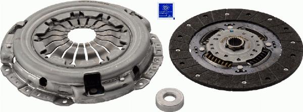 SACHS 3000 950 648 - Комплект зчеплення autozip.com.ua