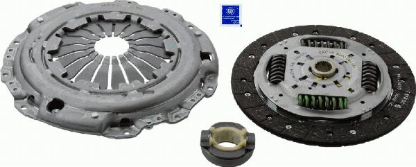 SACHS 3000 950 654 - Комплект зчеплення autozip.com.ua