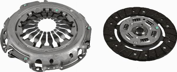 SACHS 3000 950 663 - Комплект зчеплення autozip.com.ua