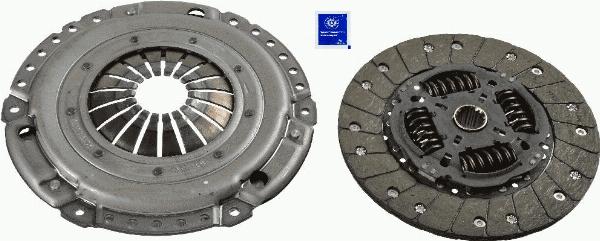 SACHS 3 000 950 615 - Комплект зчеплення autozip.com.ua