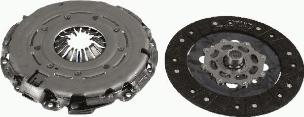 SACHS 3000 950 675 - Комплект зчеплення autozip.com.ua