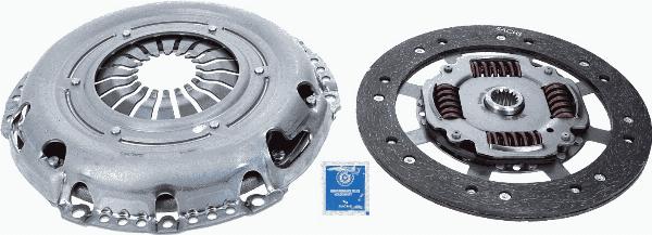 SACHS 3000 950 016 - Комплект зчеплення autozip.com.ua