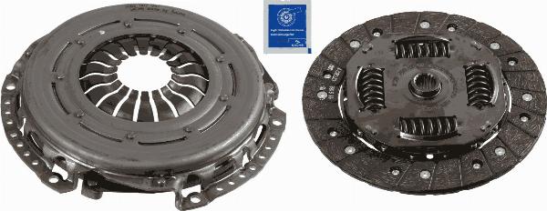 SACHS 3000 950 075 - Комплект зчеплення autozip.com.ua