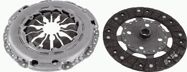 SACHS 3000 950 758 - Комплект зчеплення autozip.com.ua