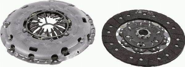 SACHS 3000 950 760 - Комплект зчеплення autozip.com.ua