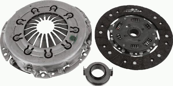 SACHS 3000 950 782 - Комплект зчеплення autozip.com.ua