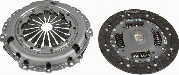 SACHS 3000 950 722 - Комплект зчеплення autozip.com.ua