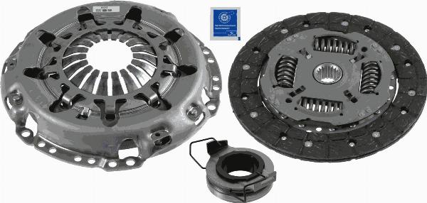 SACHS 3000 951 992 - Комплект зчеплення autozip.com.ua