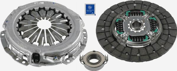 SACHS 3000 951 440 - Комплект зчеплення autozip.com.ua