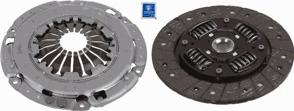 SACHS 3000 951 407 - Комплект зчеплення autozip.com.ua