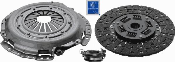 SACHS 3000 951 412 - Комплект зчеплення autozip.com.ua