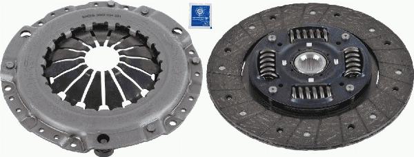 SACHS 3000 951 482 - Комплект зчеплення autozip.com.ua